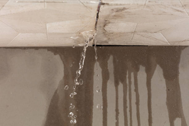 Professional Burst Pipe Cleanup technician working in Hebron, KY